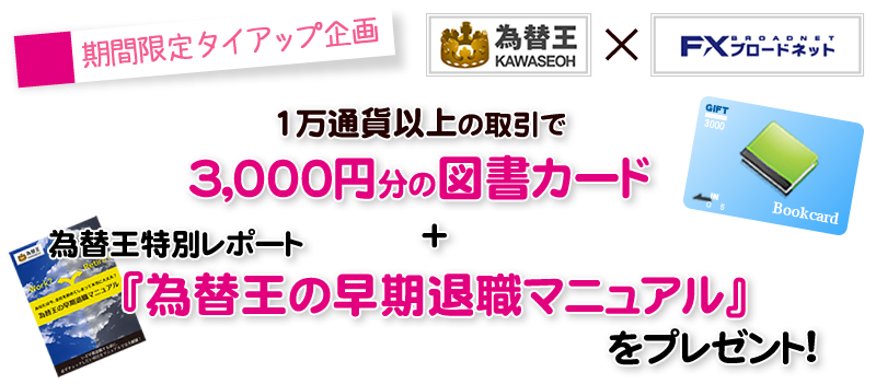 FXブロードネットタイアップ特別企画