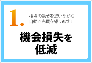 機会損失を低減